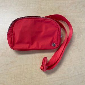 lululemon Carnation Red everywhere belt bag